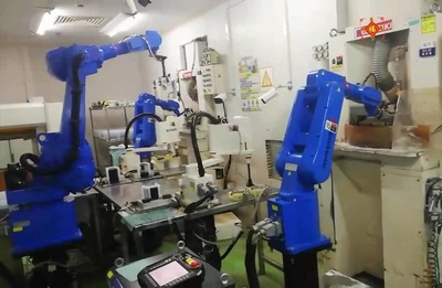 半导体吹沙自动化生产线